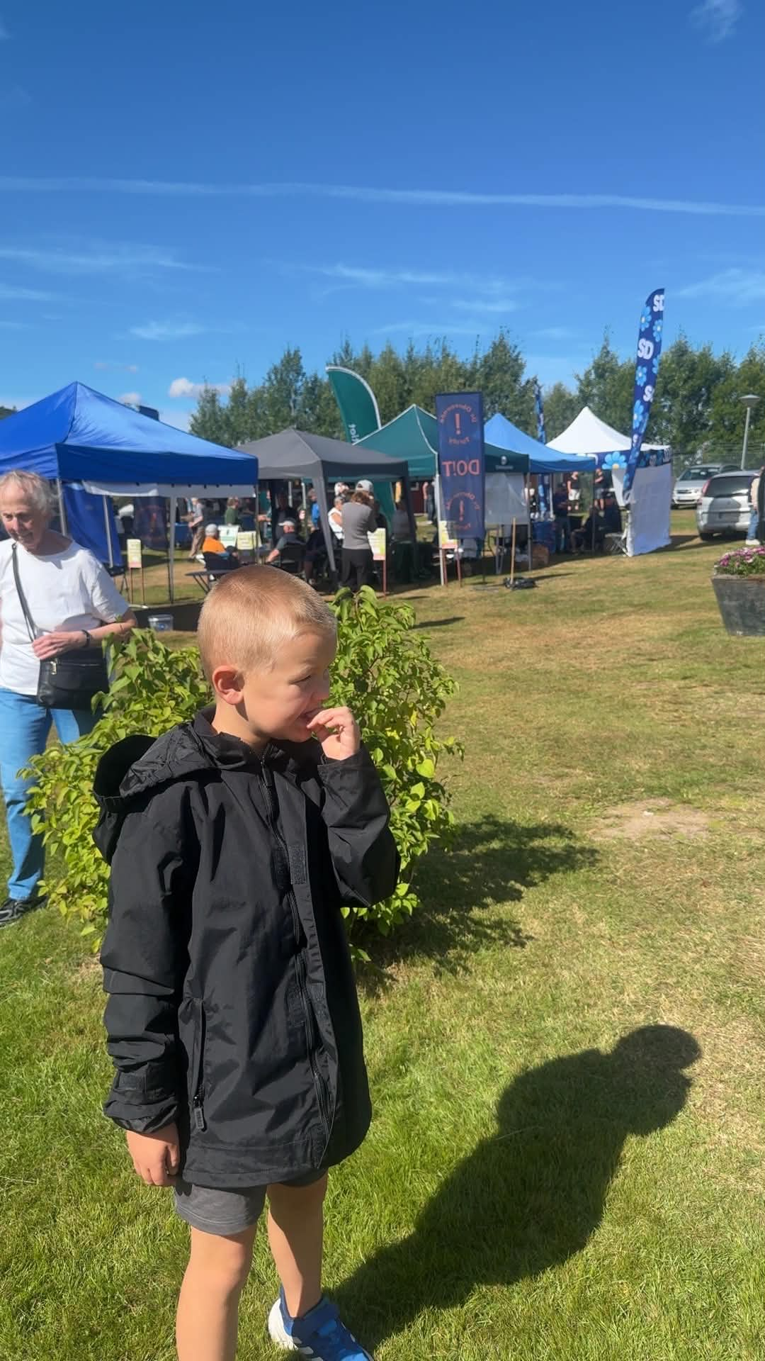 Sommarmarknad i trakten